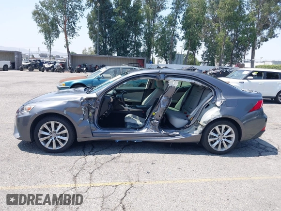 2014 Lexus IS 250 with VIN JTHBF1D27E5009067, listed as a IAAI auction lot 42597405 with 141,102 mi miles and . Bid and sale history available at DreamBid. Image 14.