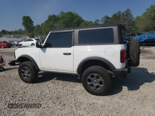 2022 Ford Bronco with VIN 1FMDE5AH1NLB73967, listed as a Copart auction lot 53656255 with 31,508 mi miles and Clean title. Bid and sale history available at DreamBid. Image 2.