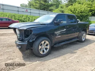 2020 Ram 1500 Big Horn with VIN 1C6SRFFT5LN413923, listed as a Copart auction lot 63187845 with 72,341 mi miles and Clean title. Bid and sale history available at DreamBid. Image 1.
