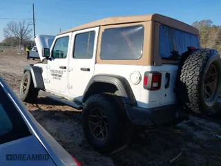 2019 Jeep Wrangler Unlimited Sport with VIN 1C4HJXDG5KW509033, listed as a IAAI auction lot 41468406 with 69,061 mi miles. Bid and sale history available at carsss.com. Image 3.