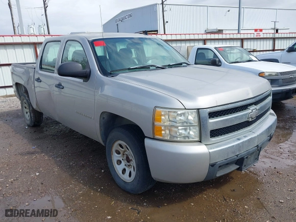 2007 Chevrolet Silverado 1500 LT w/1LT with VIN 2GCEC13CX71567954, listed as a IAAI auction lot 41697566 with 74,568 mi miles. Bid and sale history available at carsss.com. Image 1.