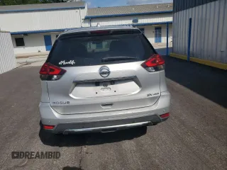2019 Nissan Rogue SV with VIN KNMAT2MV2KP530008, listed as a Copart auction lot 51651635 with 122,860 mi miles and Clean Title. Bid and sale history available at carsss.com. Image 6.