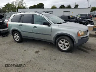2004 Volvo XC90 with VIN YV1CZ59H141045872, listed as a Copart auction lot 53404175 with 267,373 mi miles and Clean Title. Bid and sale history available at carsss.com. Image 4.