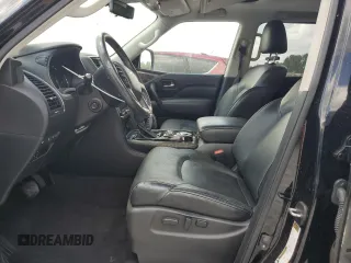 2020 Infiniti QX80 LUXE with VIN JN8AZ2NF6L9704744, listed as a Copart auction lot 63547604 with 89,702 mi miles and Salvage Title. Bid and sale history available at carsss.com. Image 7.