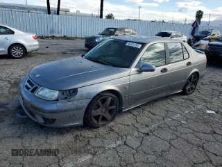 2004 Saab 9-5 Aero with VIN YS3EH49G443506949, listed as a Copart auction lot 46325704 with 50,660 mi miles and Salvage Title. Bid and sale history available at carsss.com. Image 1.