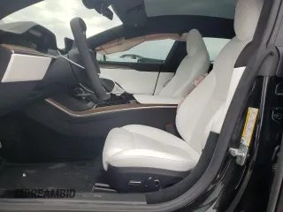 2024 Tesla Model S with VIN 5YJSA1E51RF533876, listed as a Copart auction lot 53081195 with Not provided miles and Salvage title. Bid and sale history available at DreamBid. Image 7.