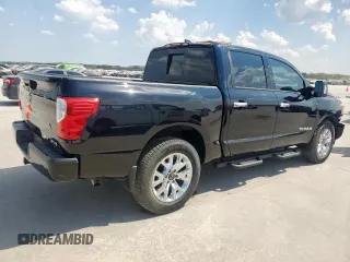 2024 Nissan Titan Pro-4X with VIN 1N6AA1ED3RN109827, listed as a Copart auction lot 50633225 with 4,076 mi miles and Salvage title. Bid and sale history available at DreamBid. Image 3.