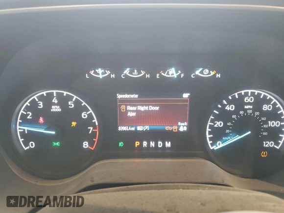 2022 Ford F-150 XL with VIN 1FTEX1EB5NKD63164, listed as a Copart auction lot 79238404 with 83,961 mi miles and Salvage title. Bid and sale history available at DreamBid. Image 9.