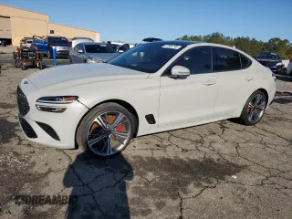 2024 Genesis G70 2.5T z VIN KMTG34SC5RU136362, wystawiony jako Copart lot #47885795 z przebiegiem 17 283 mil mil oraz Szkoda całkowita • Salvage title. Historia ofert i sprzedaży dostępna na DreamBid. Obrazek 1.