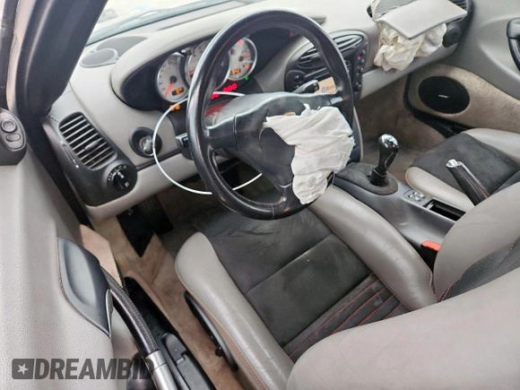 2002 Porsche Boxster S with VIN WP0CB29802S660218, listed as a Copart auction lot 62540525 with 129,940 mi miles and Salvage title. Bid and sale history available at DreamBid. Image 8.