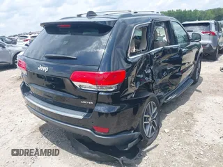 2017 Jeep Grand Cherokee Limited with VIN 1C4RJFBG8HC627895, listed as a IAAI auction lot 42477944 with 115,165 mi miles and . Bid and sale history available at DreamBid. Image 4.