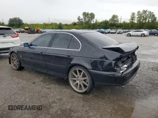 2003 BMW 5 Series 530iA with VIN WBADT63423CK32058, listed as a Copart auction lot 72435004 with 0 mi miles and Salvage Title. Bid and sale history available at carsss.com. Image 2.