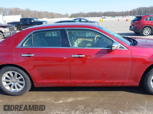 2012 Chrysler 300 Limited with VIN 2C3CCACG6CH133028, listed as a IAAI auction lot 41931124 with 101,594 mi miles and . Bid and sale history available at DreamBid. Image 13.