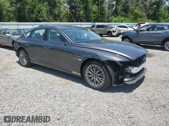 2021 Genesis G80 2.5T z VIN KMTGB4SC5MU082511, wystawiony jako Copart lot #57228975 z przebiegiem 12 736 mil mil oraz Nie do naprawy • Non repairable. Historia ofert i sprzedaży dostępna na DreamBid. Obrazek 4.