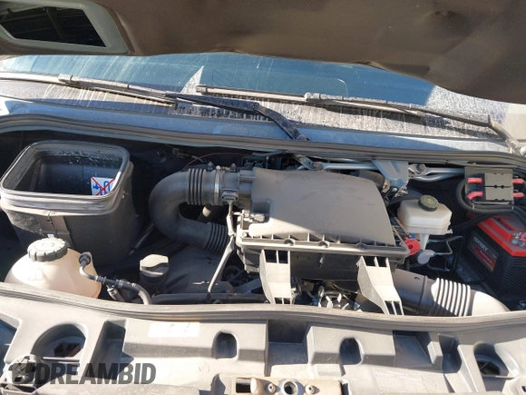 2021 Mercedes-Benz Sprinter Cargo with VIN W1W4ECHY5MT075011, listed as a IAAI auction lot 41364920 with 22,421 mi miles and . Bid and sale history available at carsss.com. Image 10.