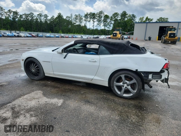2014 Chevrolet Camaro LT with VIN 2G1FC3D3XE9321167, listed as a Copart auction lot 65061095 with Not provided miles and Clean title. Bid and sale history available at DreamBid. Image 2.