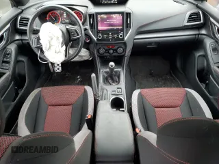 2021 Subaru Impreza Special Sports with VIN 4S3GTAJ62M1700939, listed as a Copart auction lot 46286945 with 35,361 mi miles and Salvage title. Bid and sale history available at DreamBid. Image 8.