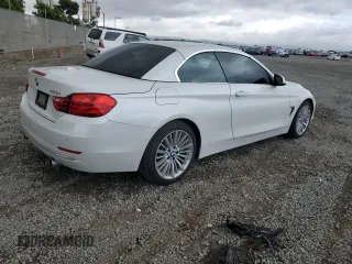 2014 BMW 4 Series 435i z VIN WBA3T3C52EP737743, wystawiony jako Copart lot #55526655 z przebiegiem 75 583 mil mil oraz Szkoda całkowita • Salvage title. Historia ofert i sprzedaży dostępna na DreamBid. Obrazek 3.