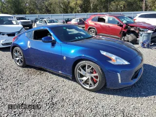 2017 Nissan 370Z with VIN JN1AZ4EH8HM954423, listed as a Copart auction lot 46236975 with 28,992 mi miles and Salvage Title. Bid and sale history available at DreamBid. Image 4.