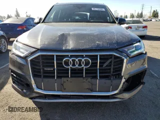 2020 Audi Q7 Premium with VIN WA1AJAF7XLD007623, listed as a Copart auction lot 46716255 with 28,082 mi miles and Salvage Title. Bid and sale history available at carsss.com. Image 5.