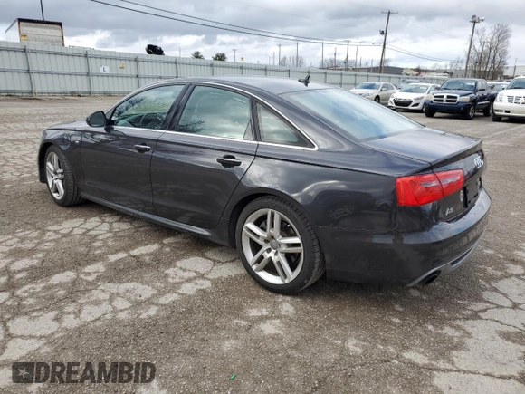 2015 Audi A6 3.0T Premium Plus with VIN WAUFGAFC4FN015316, listed as a Copart auction lot 38274453 with 99,789 mi miles. Bid and sale history available at carsss.com. Image 2.