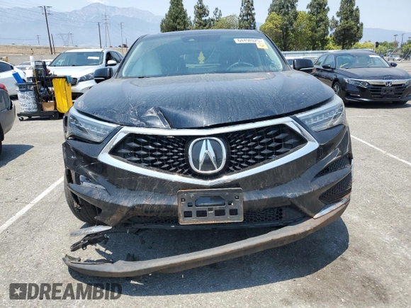2021 Acura RDX Technology with VIN 5J8TC1H51ML012268, listed as a Copart auction lot 64498025 with 59,345 mi miles and Salvage title. Bid and sale history available at DreamBid. Image 5.