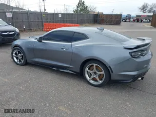 2022 Chevrolet Camaro ZL1 with VIN 1G1FK1R65N0126050, listed as a IAAI auction lot 41812386 with 20,197 mi miles. Bid and sale history available at carsss.com. Image 3.