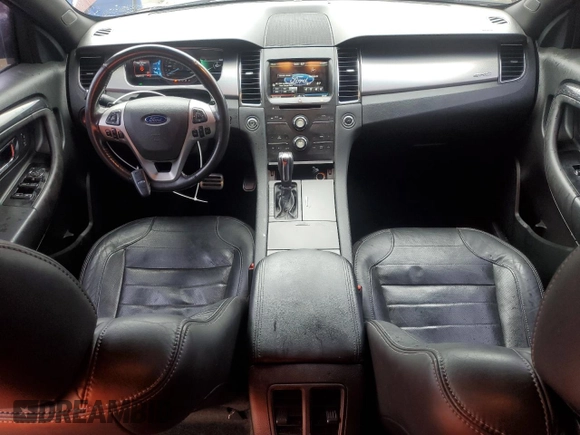 2015 Ford Taurus SHO with VIN 1FAHP2KT0FG123255, listed as a Copart auction lot 51887725 with 152,873 mi miles and Salvage Title. Bid and sale history available at DreamBid. Image 8.