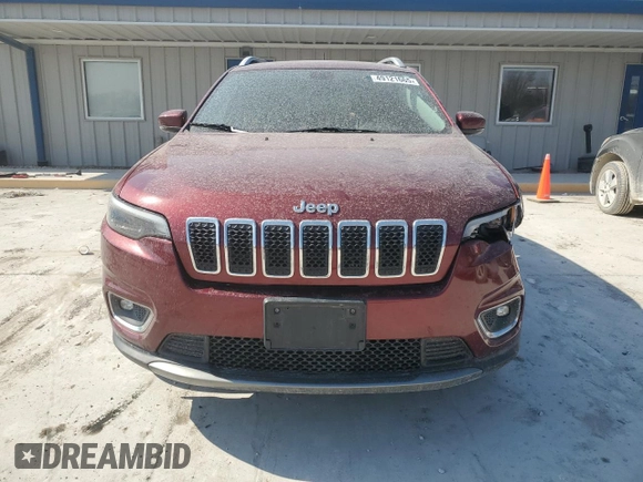 2019 Jeep Cherokee Limited with VIN 1C4PJMDX9KD373902, listed as a Copart auction lot 49121665 with 115,774 mi miles and Salvage Title. Bid and sale history available at carsss.com. Image 5.