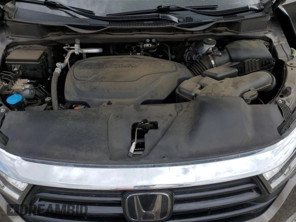 2022 Honda Odyssey EX-L с VIN 5FNRL6H77NB052222, выставлен на аукционе Copart как лот 55303045 с пробегом 84 666 миль миль и Списание • Salvage title. История ставок и продаж доступна на DreamBid. Изображение 12.