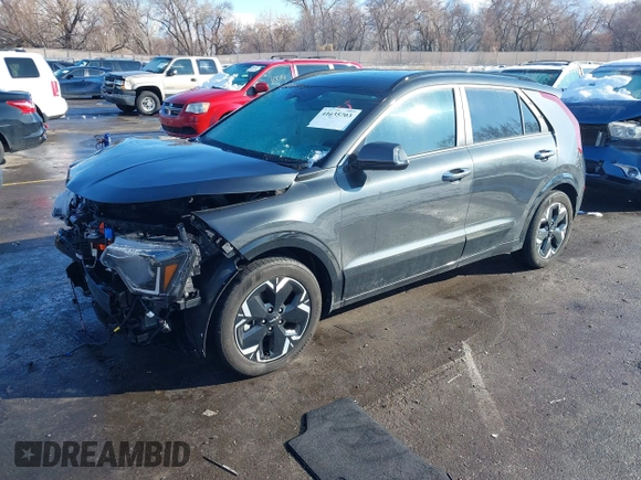 2023 Kia Niro Wave with VIN KNDCT3L18P5031858, listed as a IAAI auction lot 41635703 with 12,558 mi miles and . Bid and sale history available at DreamBid. Image 17.