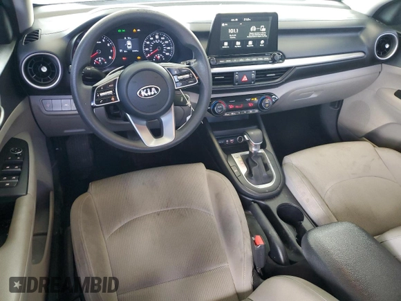 2019 Kia Forte LXS with VIN 3KPF24AD1KE020166, listed as a Copart auction lot 61613545 with 91,470 mi miles and Salvage title. Bid and sale history available at DreamBid. Image 8.