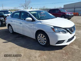 2016 Nissan Sentra S with VIN 3N1AB7AP6GY311549, listed as a IAAI auction lot 41856999 with 96,779 mi miles. Bid and sale history available at carsss.com. Image 1.