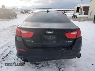 2015 Kia Optima EX with VIN 5XXGN4A77FG363163, listed as a Copart auction lot 88054885 with 100,645 mi miles and Salvage Title. Bid and sale history available at carsss.com. Image 6.