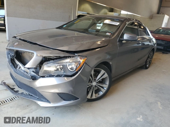 2016 Mercedes-Benz CLA 250 with VIN WDDSJ4EB1GN368472, listed as a Copart auction lot 53000044 with 65,637 mi miles and . Bid and sale history available at DreamBid. Image 1.