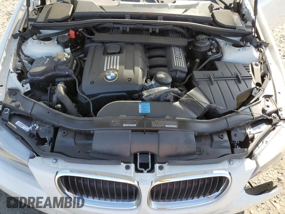 2011 BMW 3 Series 328i with VIN WBAPH5C54BA442222, listed as a Copart auction lot 54578765 with 143,864 mi miles and Salvage title. Bid and sale history available at DreamBid. Image 11.