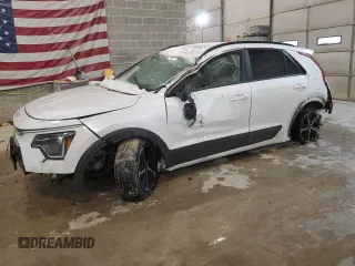 2023 Kia Niro EX with VIN KNDCR3LE3P5094982, listed as a Copart auction lot 45023945 with 30,973 mi miles and Salvage Title. Bid and sale history available at carsss.com. Image 1.