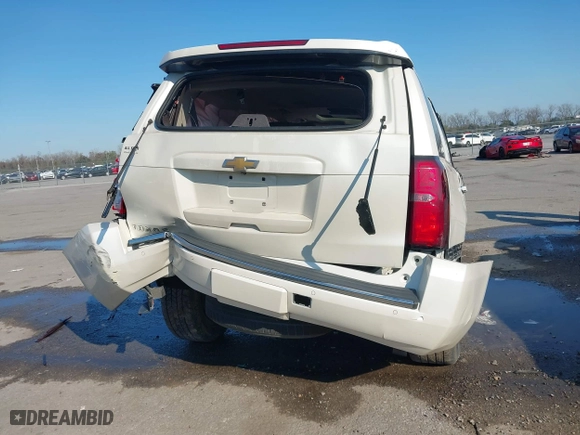 2015 Chevrolet Tahoe LTZ with VIN 1GNSCCKC4FR171824, listed as a IAAI auction lot 41121478 with 1 mi miles. Bid and sale history available at carsss.com. Image 8.