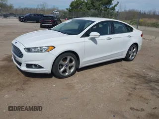 2015 Ford Fusion SE with VIN 3FA6P0H92FR283878, listed as a IAAI auction lot 42158896 with 194,396 mi miles. Bid and sale history available at carsss.com. Image 2.