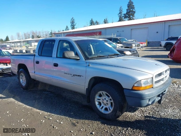 2001 Dodge Dakota Sport with VIN 1B7GL2AN21S158812, listed as a IAAI auction lot 41483542 with 175,135 mi miles. Bid and sale history available at carsss.com. Image 13.