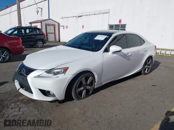2014 Lexus IS 350 with VIN JTHBE1D23E5001809, listed as a IAAI auction lot 41439427 with 145,771 mi miles and . Bid and sale history available at DreamBid. Image 17.