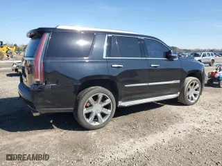 2015 Cadillac Escalade Luxury with VIN 1GYS3MKJ5FR642385, listed as a Copart auction lot 45521175 with 194,448 mi miles and Clean Title. Bid and sale history available at carsss.com. Image 3.