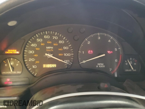 1998 Saturn SL with VIN 1G8ZF5285WZ204569, listed as a Copart auction lot 43624765 with 318,544 mi miles and Salvage Title. Bid and sale history available at carsss.com. Image 9.