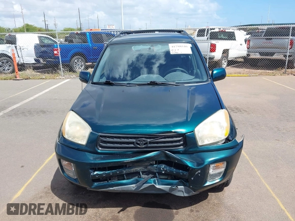 2003 Toyota RAV4 with VIN JTEGH20V030090992, listed as a IAAI auction lot 41798546 with 55,790 mi miles. Bid and sale history available at carsss.com. Image 12.