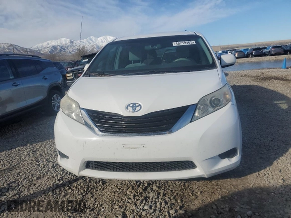 2014 Toyota Sienna LE with VIN 5TDJK3DC3ES085263, listed as a Copart auction lot 46719465 with Not Provided miles and Clean Title. Bid and sale history available at DreamBid. Image 5.