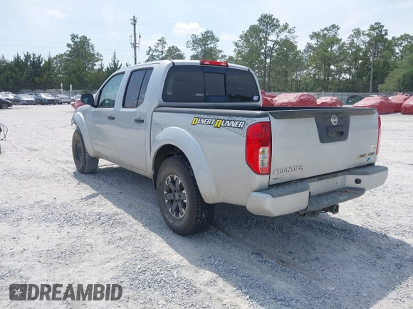 2017 Nissan Frontier Desert Runner with VIN 1N6DD0ER1HN704698, listed as a IAAI auction lot 42296137 with 166,783 mi miles and . Bid and sale history available at DreamBid. Image 3.