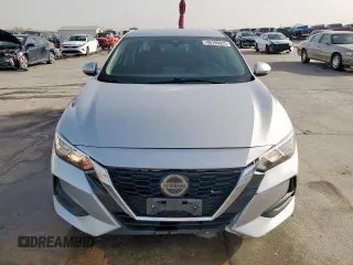 2020 Nissan Sentra SV with VIN 3N1AB8CV8LY226191, listed as a Copart auction lot 48186925 with 84,833 mi miles and Salvage Title. Bid and sale history available at carsss.com. Image 5.