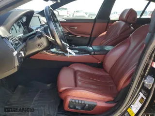 2014 BMW 6 Series 650i xDrive with VIN WBA6B4C5XED099250, listed as a Copart auction lot 52734845 with 0 mi miles and Clean Title. Bid and sale history available at carsss.com. Image 7.