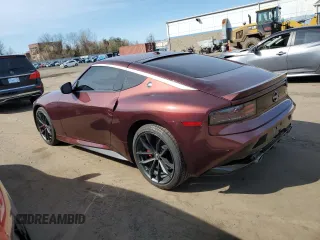2024 Nissan Z Performance with VIN JN1BZ4BH5RM362200, listed as a Copart auction lot 53804935 with 14,230 mi miles and Salvage Title. Bid and sale history available at DreamBid. Image 2.