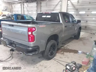 2024 Chevrolet Silverado 1500 LT Trail Boss with VIN 3GCUDFED9RG416593, listed as a IAAI auction lot 41896750 with 7,375 mi miles. Bid and sale history available at carsss.com. Image 4.